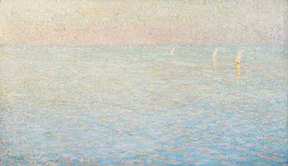 海景，1886年 by Alfred William Finch