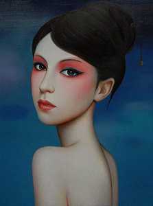 歌剧女孩，2010 by Zhang Xiangming