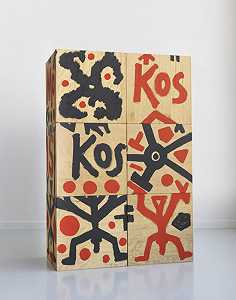Cosmopolis/6-pack，约1989-1990年 by A.R. Penck