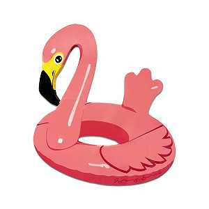 Flamingo Floatie，2021 by Shelby and Sandy