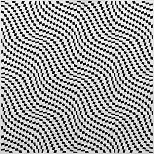 两个数学图耦合的现象场，1962年 by Franco Grignani
