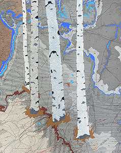 河流哺育树木，2022年 by Meredith Nemirov